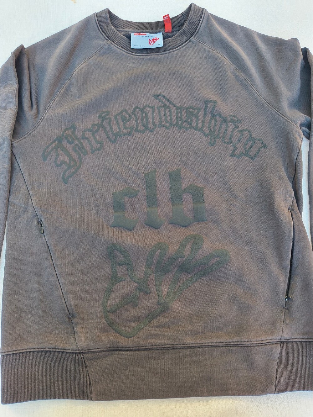 Friendship x Wilson Crewneck Sweater Size M